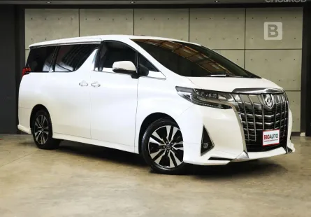 2018 Toyota ALPHARD 3.5 Executive Lounge Van AT ไมล์แท้ 7 หมื่น ชุดแต่งแท้รอบคัน (Full Option) B6739