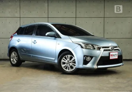 2015 Toyota YARIS 1.2 E Hatchback AT ไมล์แท้ (วิ่งน้อย) ประหยัดน้ำมัน ฟอร์มตัวรถสวยเกินอายุ B544 