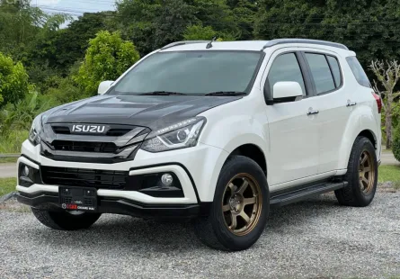 ISUZU MU-X 1.9 BLUE POWER DVD (ภายในดำ) ขับ2 A/T ปี2017 สีขาว