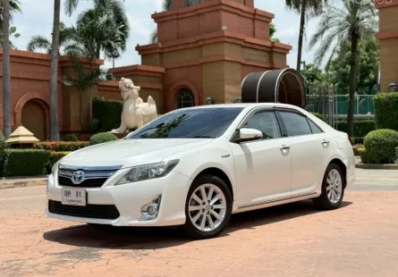 2013 Toyota CAMRY 2.5 Hybrid รถเก๋ง 4 ประตู เจ้าของขายเอง รถสวย ไมล์ 140,000 km 
