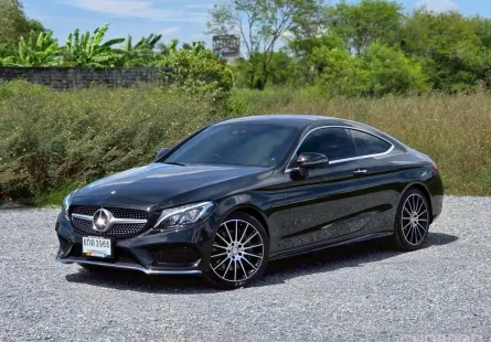 MERCEDES-BENZ C250 Coupe AMG Dynamic [W205] ปี 2017 มือแรก ดูแลถึง เซอร์วิสศูนย์ไทยทุกระยะ
