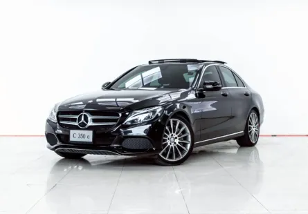 4A864 Mercedes-Benz C-Class C350e 2017 รถหรูมือสองสภาพดี