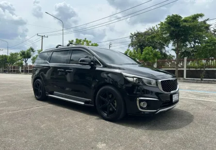 KIA GRAND CARNIVAL, 2.2 EX ปี 2018 รถเจ้าของเดียวตั้งแต่ป้ายแดง สภาพดี เช๊คสภาพรถที่ศูนย์ตลอด 