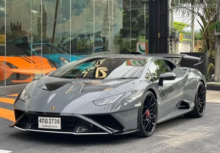 Lamborghini Huracan 5.2 STO LDF 2022 รถบ้านสวยๆ ไมล์น้อย มือเดียวป้ายแดง 