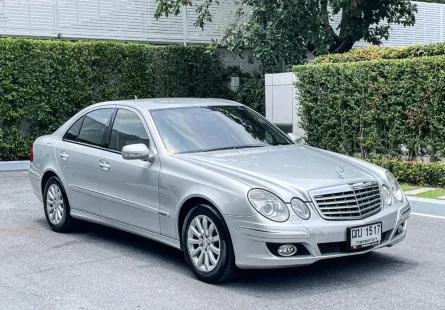 2009 Mercedes-Benz E-Class 1.8 E200 Kompressor รถเก๋ง 4 ประตู เจ้าของขายเอง รถสวย ไมล์น้อย 