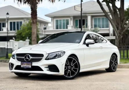 2022 Mercedes-Benz C-Class 2.0 C200 Coupe รถเก๋ง 2 ประตู เจ้าของขายเอง รถบ้าน มือเดียว ไมล์น้อย  