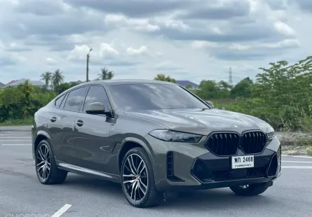 2024 BMW X6 3.0 xDrive40i SUV รถบ้านแท้ ไมล์น้อย มือเดียวป้ายแดง  