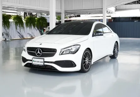 2018 Mercedes-Benz CLA-Class 2.0 CLA250 AMG WhiteArt Edition รถเก๋ง 4 ประตู 