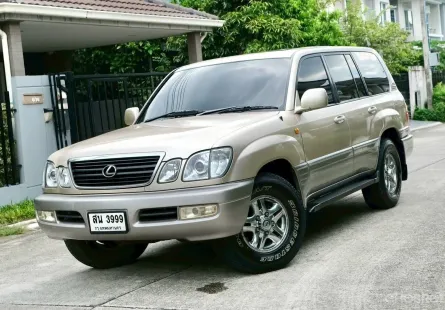 Lexus lx470 V8 4WD ปี2001 สีน้ำตาล ออโต้ เบนซิน