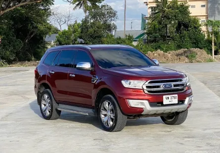2017 Ford Everest 3.2 Titanium SUV รถบ้าน ไมล์แท้ ประวัติดี  