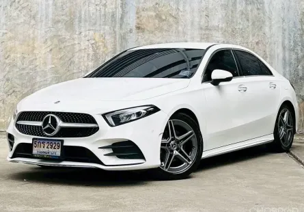 2021 Mercedes-Benz A-Class 1.3 A200 รถเก๋ง 4 ประตู รถบ้านมือเดียว ไมล์น้อย เจ้าของขายเอง 