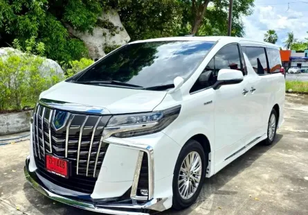 2022 Toyota ALPHARD 2.5 HYBRID SRC E-Four รถตู้/MPV รถบ้านมือเดียว  ไมล์แท้  ประวัติดี  
