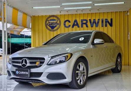 2017 Mercedes-Benz C-Class 2.0 C350e รถเก๋ง 4 ประตู 