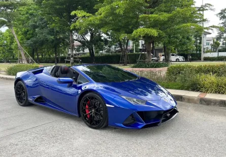 Lamborghini Huracan 5.2 Evo Spyder AWD DCT 2019 รถบ้านแท้ 100% มือเดียว ป้ายแดง ไมล์น้อย 