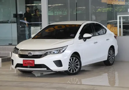 Honda CITY 1.0 SV VTEC Turbo ปี 2021 รถบ้านมือเดียว ไมล์น้อยเข้าศูนย์ตลอด สวยเดิมทั้งคัน ฟรีดาวน์