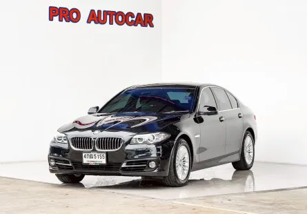 2015 BMW 5 Series 2.0 525d รถเก๋ง 4 ประตู รถบ้านแท้