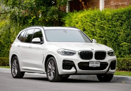 2020 BMW X3 2.0 xDrive20d Msport SUV ออกรถง่าย รถสวย ไมล์น้อย 