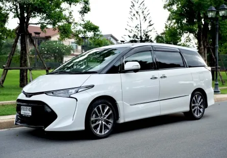 2017 Toyota ESTIMA 2.4 Aeras Premium รถตู้/MPV รถบ้านมือเดียว ไมล์แท้ 