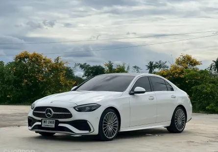 2022 Mercedes-Benz C-Class 2.0 C220d AMG รถเก๋ง 4 ประตู รถบ้านมือเดียว ไมล์น้อย เจ้าของขายเอง  