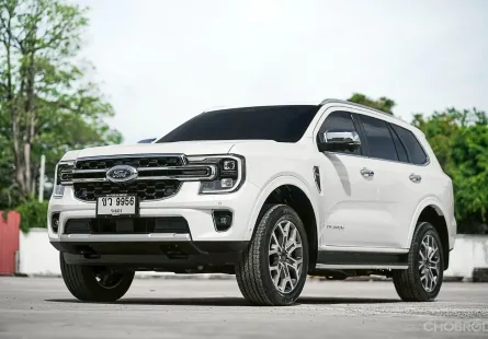 Ford Everest 2.0 Bi-turbo Titanium+ 4x4 ปี 2023 รถออกศูนย์ 2025 มือเดียวป้ายแดง ตัวใหม่สุด