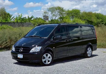 MERCEDES-BENZ VITO 115 CDI Extra Long [W639] " Facelift " Sliding Roof ปี 2013 รถตู้ VIP สุดหรู
