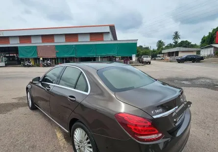 2014 Mercedes-Benz C-Class 1.8 C180 รถเก๋ง 4 ประตู รถบ้านมือเดียว