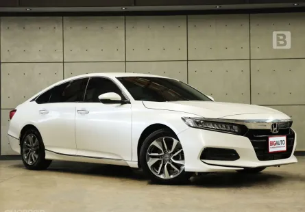 2019 Honda ACCORD 1.5 TURBO EL Sedan AT โฉม GEN 10 ไมล์เเท้ พร้อมสีขาวยอดนิยม B4481