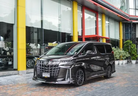 Toyota Alphad 2.5 SC-Package ปี 2021 TOP สุด