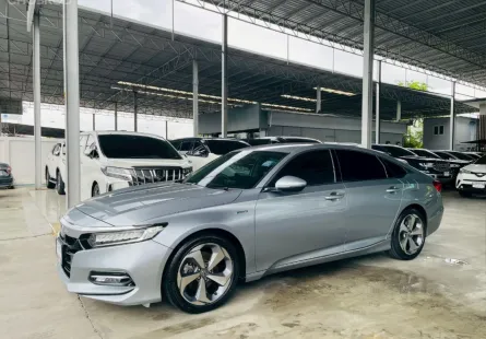 HONDA ACCORD 2.0 HYBRID ปี 2020 รถสวย มือแรกออกห้าง ไมล์แท้ พร้อมใช้ รับประกันตัวถังสวย