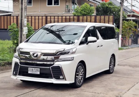 ขายรถ Toyota VELLFIRE 2.5 ZG Edition ปี2016 Van