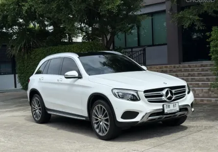 2017 BENZ GLC 250D รถศูนย์Benz Thailand  วิ่งเพียง 55,000 km รถเข้าศูนย์ตลอด ไม่เคยมีอุบัติเหตุครับ