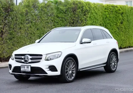 2018 Mercedes-Benz GLC-Class 2.1 GLC250d SUV รถบ้านแท้ ไมล์น้อย  มือเดียวป้ายแดง  