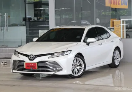 Toyota CAMRY 2.5 G ปี 2019 รถบ้านแท้ๆแน่นอนมือเดียว ใช้น้อยเข้าศูนย์ตลอด สวยเดิมทั้งคัน ออกรถ0บาท