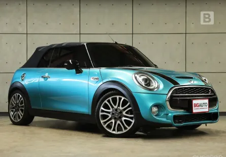 2019 Mini Cabrio 2.0 F57 Cooper S Convertible AT ไมล์แท้ 4 หมื่น Model F57 LCI (MINORCHANGE) B8773