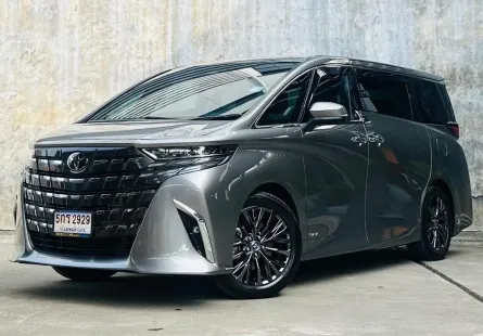 Toyota Alphard 2.5 Z 2024 สปอร์ตหรูเหนือระดับในราคาที่คุ้มค่า ไมล์น้อย มือเดียว ป้ายแดง 