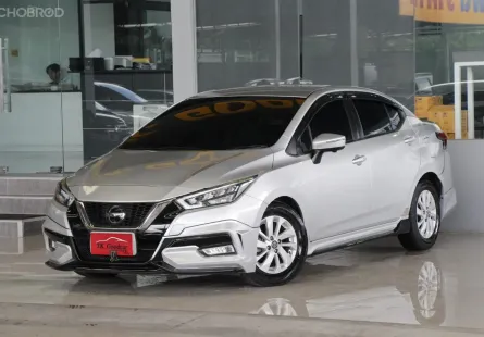 Nissan Almera 1.0 VL ปี 2021 ไมล์แท้40,000โล เข้าศูนย์ตลอด สวยชิดป้ายแดง รถบ้านมือเดียว ออกรถ0บาท