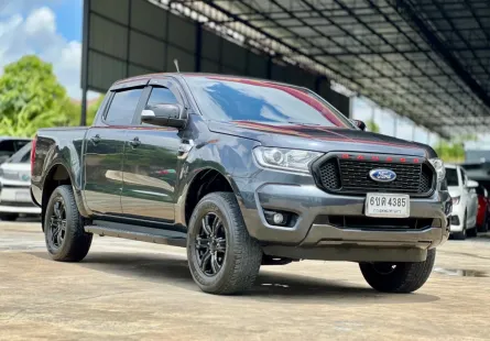 2022 FORD RANGER, 2.2 XLT โฉม HI-RIDER  DOUBLE CAB สีเทา เกียร์ธรรมดา ดีเซล