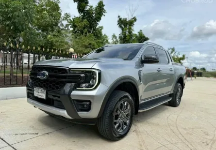 Ford Ford Ranger Wildtrak 2.0 Bi-Turbo 6AT ปี 2022จด2023 สีเทา