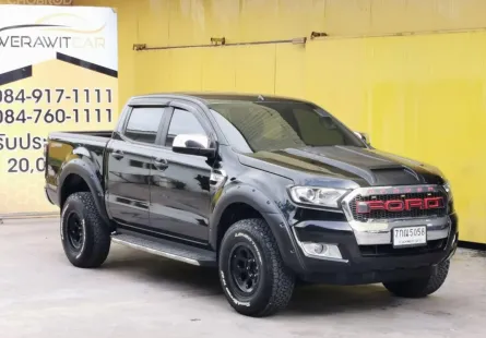 FORD RANGER 2.2 Double Cab Hi-Rider XLT ปี 2018 เกียร์ Auto รถสวยโครงสร้างบางเดิม