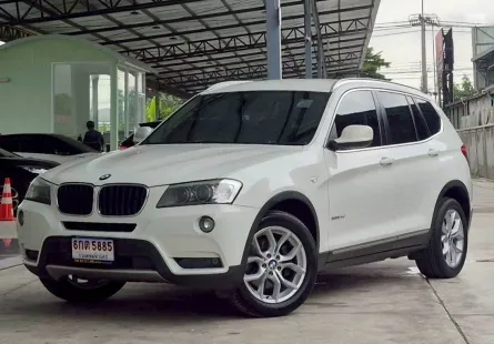 2014 BMW X3 2.0 xDrive20d SUV รถบ้านมือเดียว ไมล์น้อย 