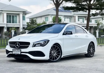 Mercedes-Benz CLA-Class 2.0 CLA250 AMG WhiteArt Edition 2018 รถบ้านแท้ ไมล์น้อย 