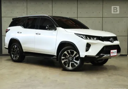 2022 Toyota FORTUNER 2.8 Legender 4WD SUV Black Top AT ไมล์แท้ 8 หมื่น Warranty 5 ปี 150,000KM B7830