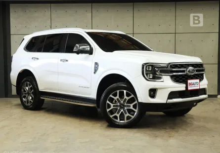 2023 Ford EVEREST 2.0 Titanium+ 4WD SUV BI-TURBO AT ไมล์แท้ 3 หมื่น Warranty 5 ปี 150,000KM B4824