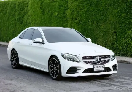 2022 Mercedes-Benz C-Class 2.0 C220d รถเก๋ง 4 ประตู รถบ้านมือเดียว ไมล์น้อย เจ้าของขายเอง 