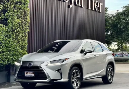 Lexus RX450h 3.5 Hybrid 2018 รถสวยประวัติศูนย์ Lexus Thailand  มือเดียวป้ายแดง ไมล์น้อย  