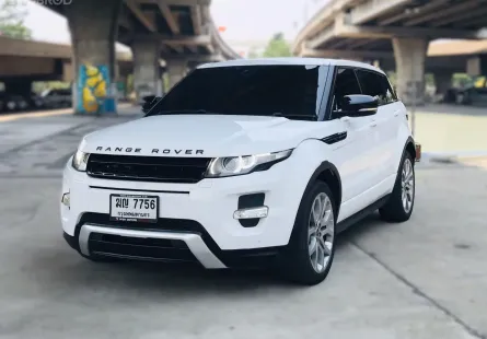 2012 Land Rover Range Rover Evoque 2.2 SD4 4WD รถสวยพร้อมใช้งาน 