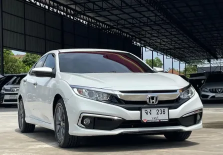 Honda Civic 1.8 EL i-VTEC 2021 ตัวท็อป สีขาวสวย