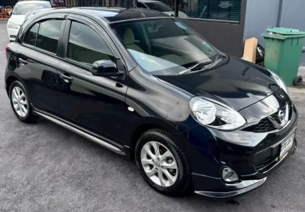Nissan March 1.2 V Sport Version 2013 รถสวยไมล์น้อย 12,000 km  มือเดียวป้ายแดง 