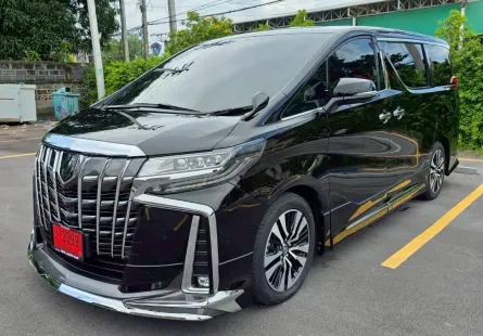 2021 Toyota ALPHARD 2.5 รถตู้/MPV รถสวย ไมล์น้อย มือเดียวป้ายแดง 