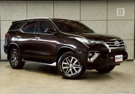 2019 Toyota FORTUNER 2.4 V SUV AT ไมล์แท้ รถมือเเรกจากป้ายเเดง MODEL MINORCHANGE B2960